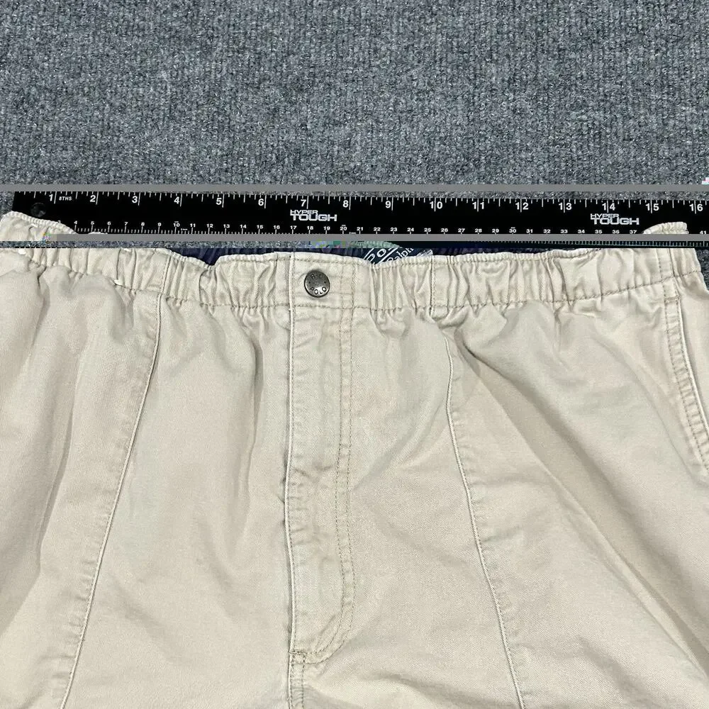 VTG Y2K Polo Ralph Lauren Khaki Shorts Size L 36 Waist 5